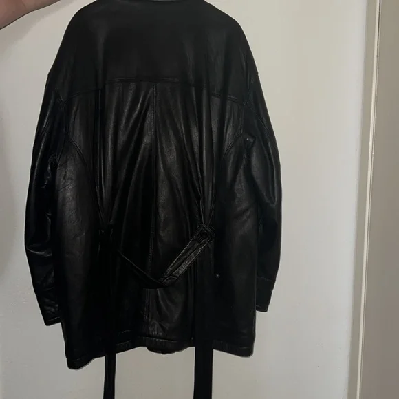 Kenneth Cole Reaction Men’s Leather Jacket